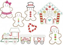 Stickserie - Gingerbread Christmas